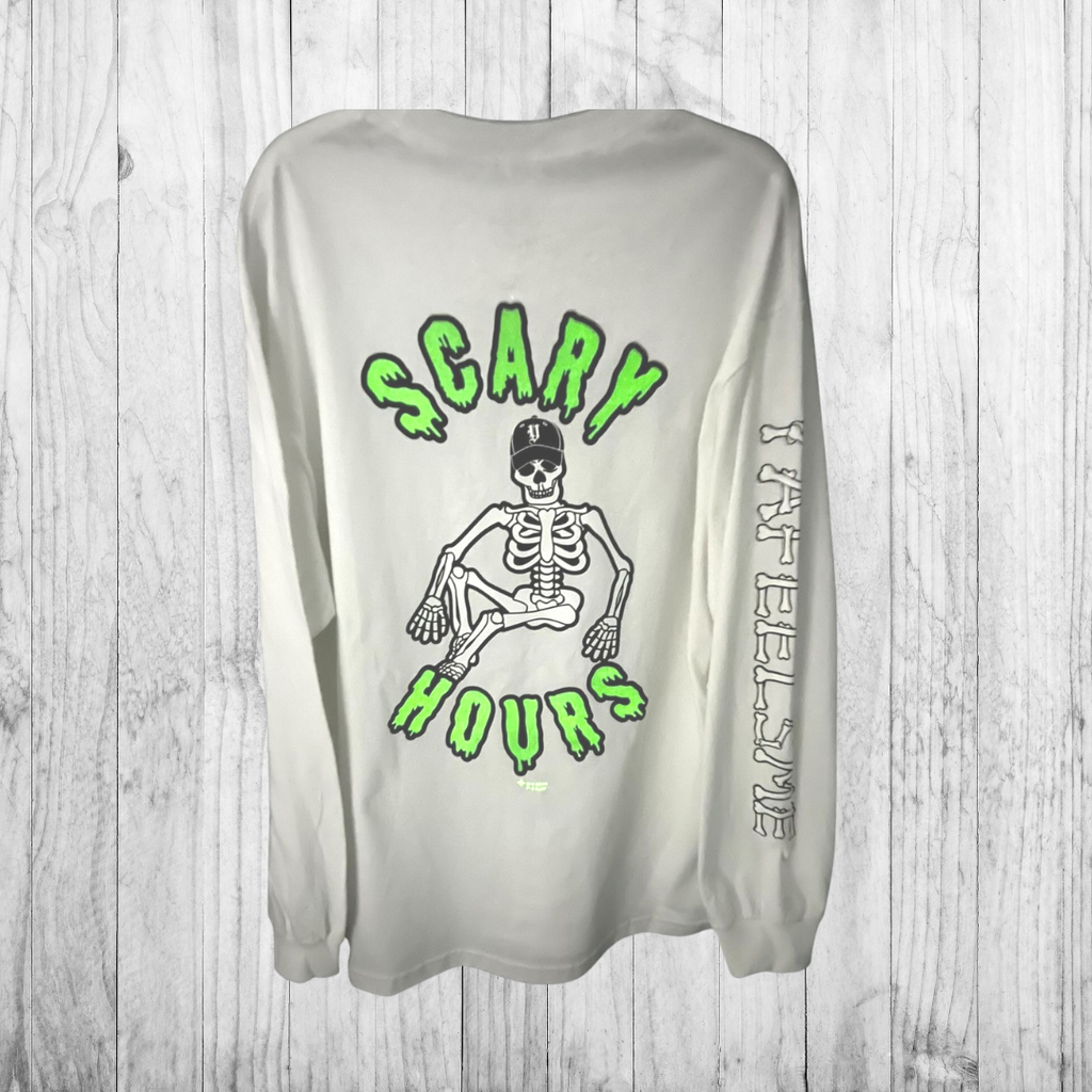 Scary Hours Long Sleeve T-shirt (glow in the dark)