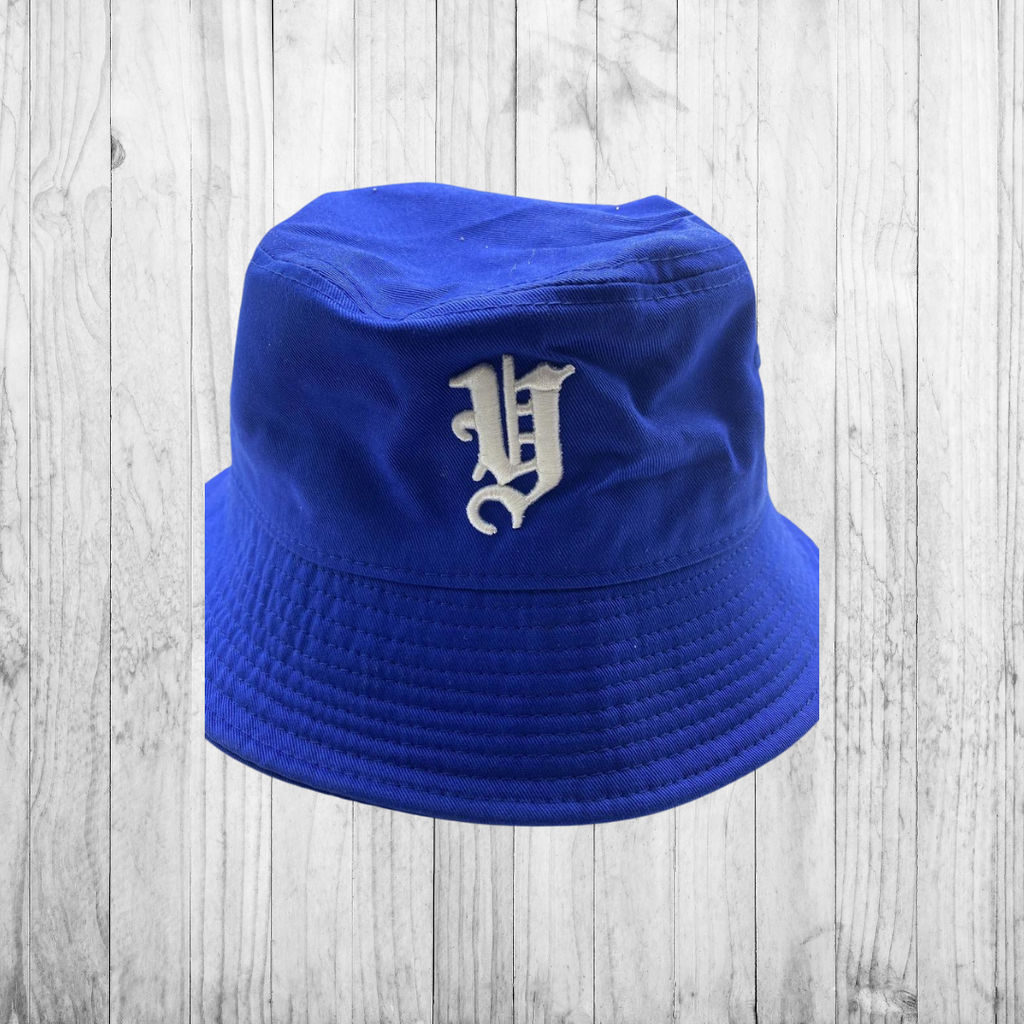 Royal blue Yafeelsme bucket hat