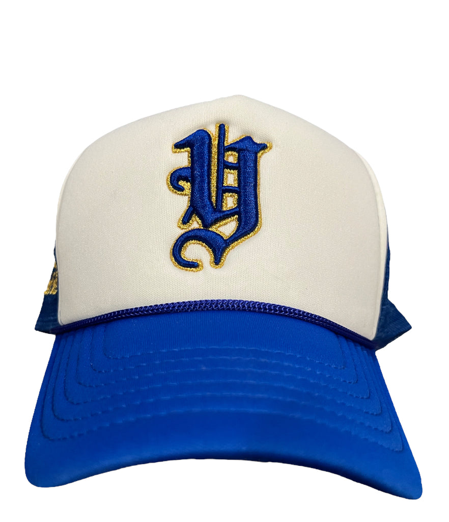 Dodger Blue Trucker