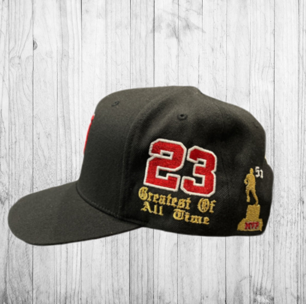 **EXTREMELY LIMITED** GOAT Black & Red Y Snapback 2.0