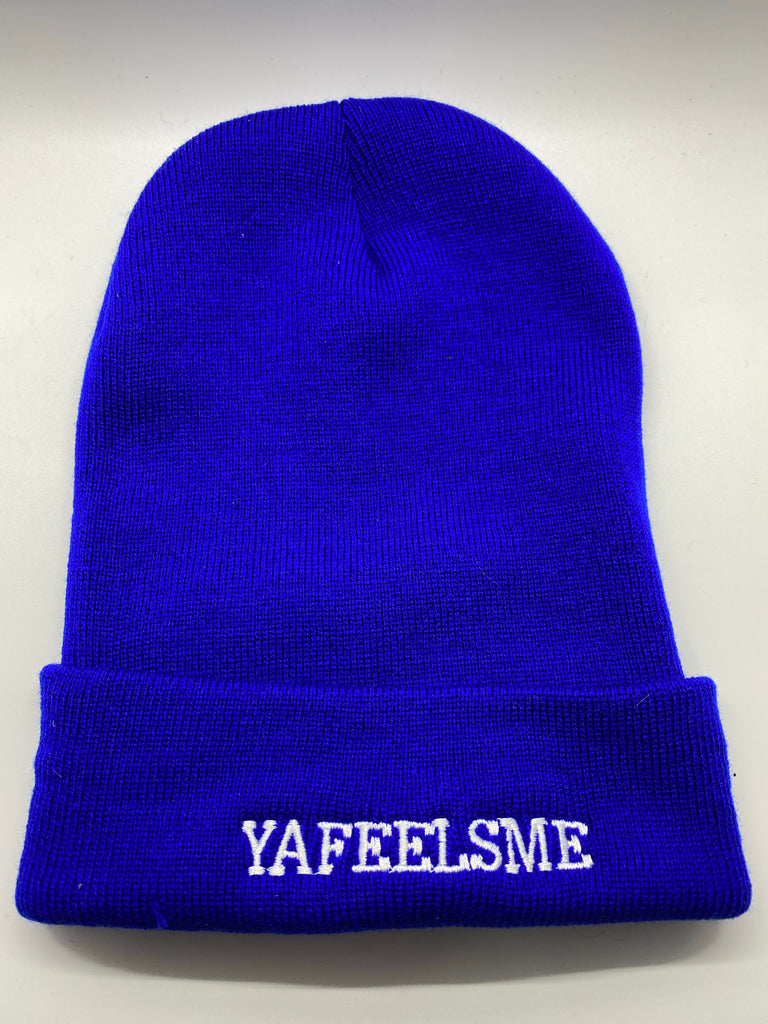 “Y” Beanie -Royal Blue