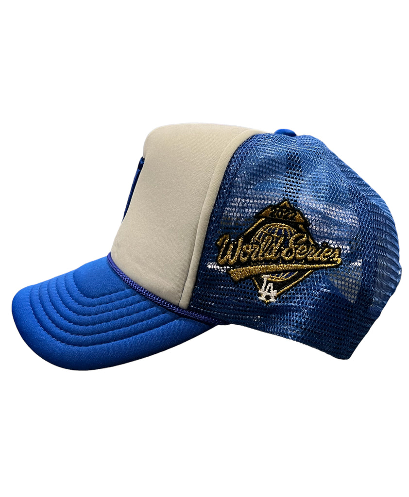 Dodger Blue Trucker